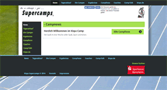 Desktop Screenshot of camps.kispo.de